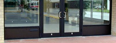 Image: Commercial Glass - Aluminum Doors and Frames