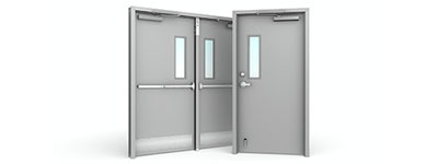 Image: Commercial Glass - Steel Doors and Frames