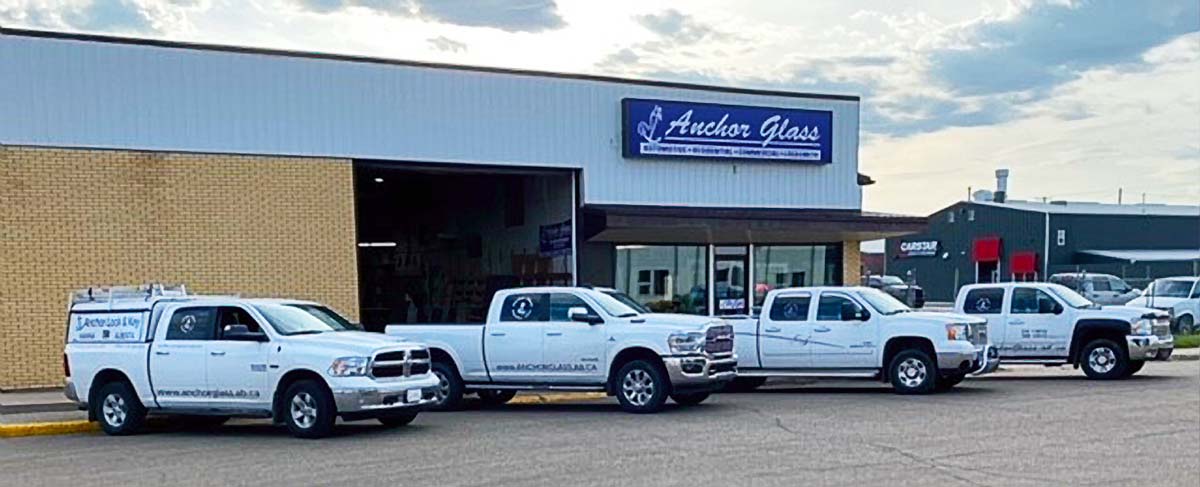 Image: Anchor Glass Fleet in Hanna, Alberta - Ready to Serve You!